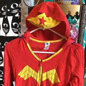 Wonder Woman "Undergirl" Costume PJs, Women's Sz M